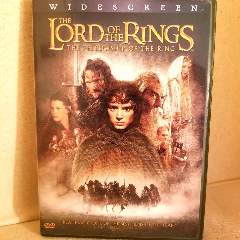 ✅The Lord of the Rings: The Fellowship of the Ring DVD